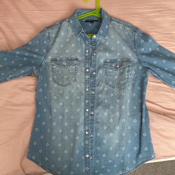 - Women’s small Jean button down shirt - Picture 3 of 5